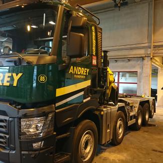 Andrey Group transport Rampe